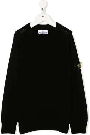 Stone Island Logo-patch jumper