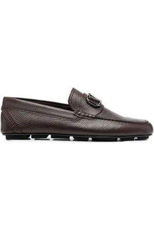 VALENTINO GARAVANI VLogo Signature leather driving shoes