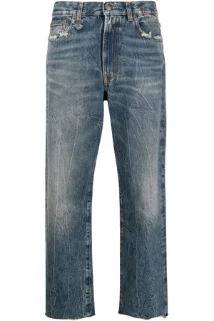 R13 Boyfriend straight-leg jeans