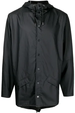 Rains Zip-up hooded jacket