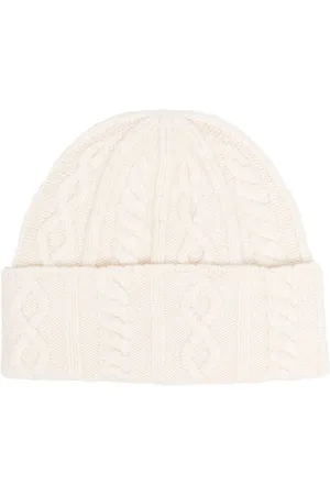 Brunello Cucinelli Cable-knit cashmere beanie hat