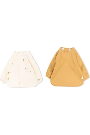 Konges Sløjd Two-piece graphic-print bib