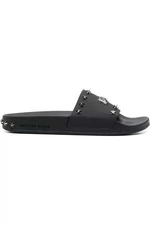 Philipp Plein Gothic Plein studded slides