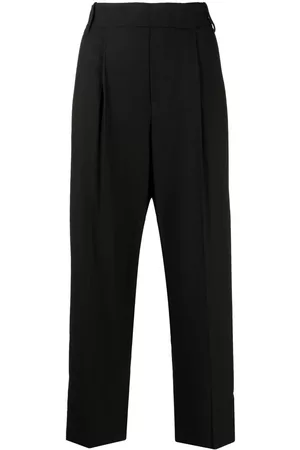 Vince Drapey cropped-leg trousers