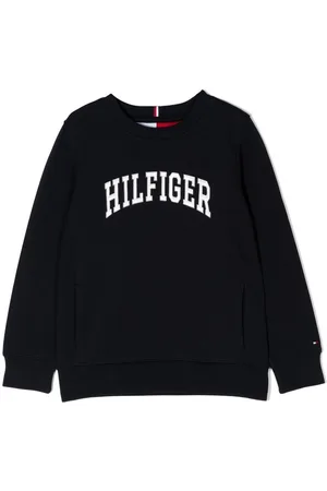Tommy Hilfiger Logo-print crew neck sweatshirt