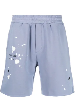 Helmut Lang Embroidered-logo track shorts