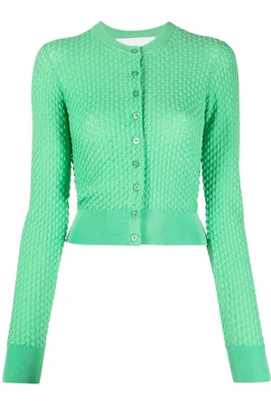 REMAIN Textured round-neck cardigan