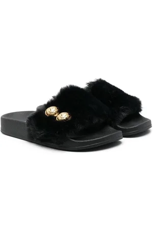 Balmain Girls Sandals - Faux-fit sliders