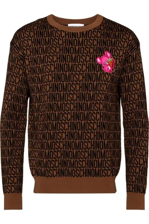 Moschino Mouse-patch logo jumper