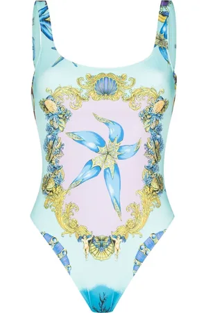 VERSACE Trésor de la Mer-print swimsuit