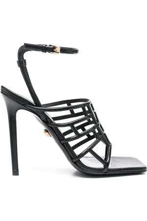 VERSACE Cut-out detail 120mm sandals