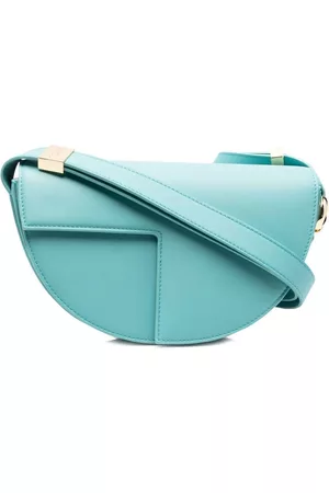Patou Panelled calf-leather shoulder bag