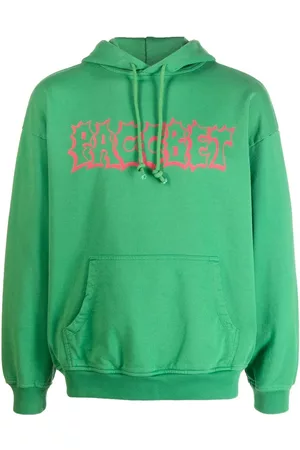Rassvet Logo-print drawstring hoodie