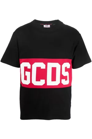 GCDS Band logo-print T-shirt
