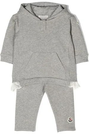 Moncler Logo-patch tracksuit set