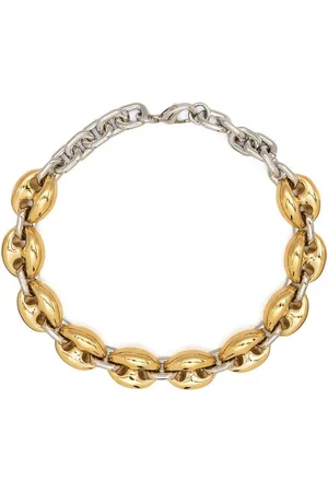 Paco rabanne Two-tone choker necklace