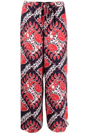 VALENTINO GARAVANI Archive Manifesto-print trousers