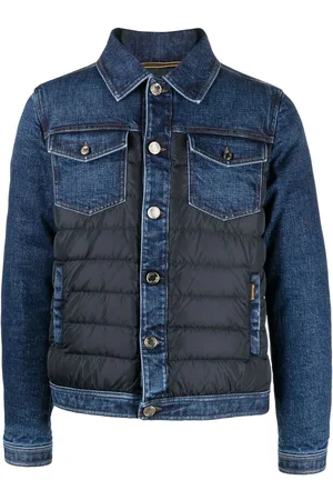 Christopher Nemeth Rope-print Denim Jacket - Farfetch