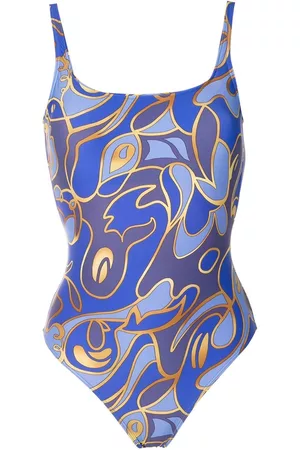 Lygia & Nanny Graphic-print swimsuit