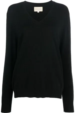 Loulou Studio V-neck cashmere sweater