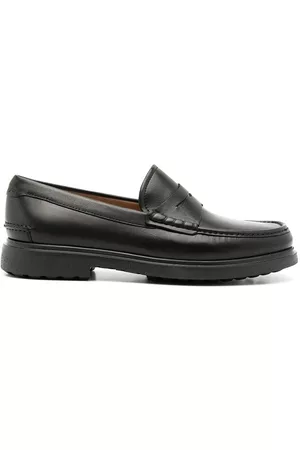 Salvatore Ferragamo Leather penny loafers