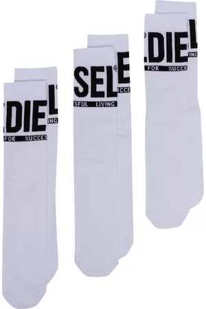 Diesel Skm-Ray logo-jacquard socks (pack of three)