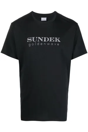 Sundek Men Short Sleeve - Crew-neck logo-print T-shirt