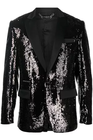 Philipp Plein Sequin single-breasted blazer