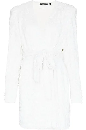 ROTATE Samantha sequin wrap dress