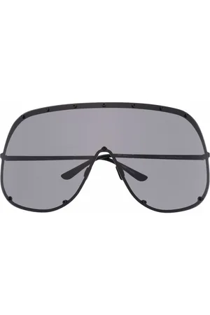 Rick Owens Oversized shield-frame sunglasses