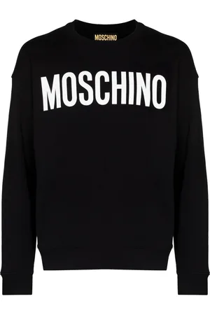 Moschino Logo-print cotton sweatshirt