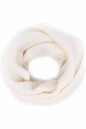Barrie Ribbed-knit cashmere snood