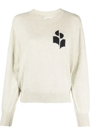 Marant Etoile Marisans logo-intarsia sweatar