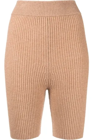 Cashmere In Love Mira ribbed merino-cashmere shorts