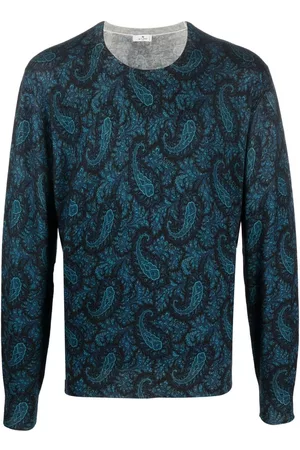 Etro Paisley-print pullover sweater