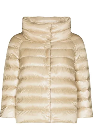 HERNO Ultralight quilted high-shine puffer jacket