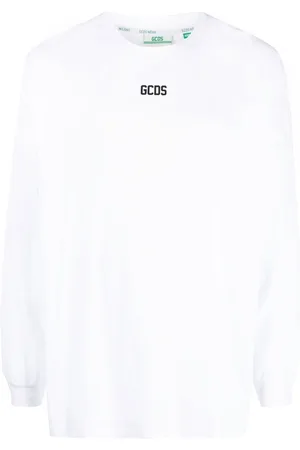 GCDS Logo-print long-sleeved T-shirt