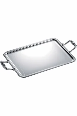 Christofle Malmaison 43x31cm -plated rectangular tray