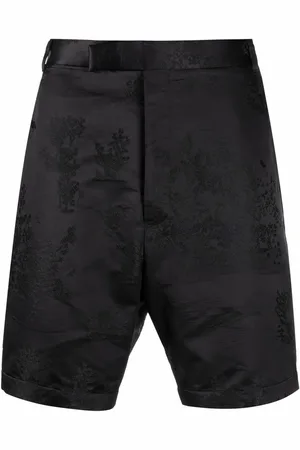 Thom Browne RWB stripe tailored shorts