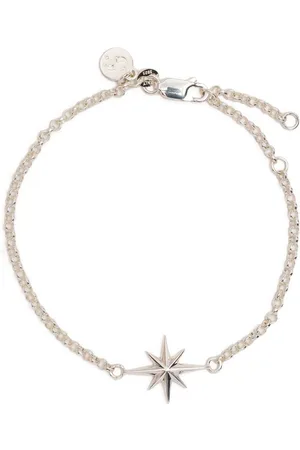 Silver Olivine Star Spike Bracelet by Stolen Girlfriends Club on Sale