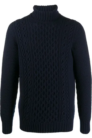 DRUMOHR Cable-knit roll neck jumper