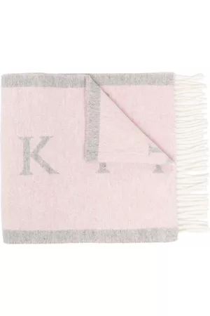 MACKINTOSH Edinburgh wool logo scarf