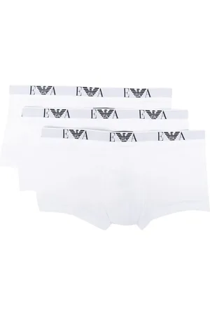 Emporio Armani Three-pack logo-band boxers