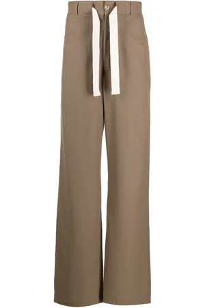 Nanushka Drawcord-waist wide-leg trousers