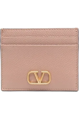 VALENTINO GARAVANI Vlogo Signature leather card holder