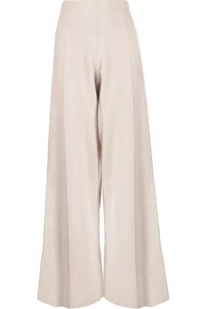 PRINGLE OF SCOTLAND High-waisted knitted trousers