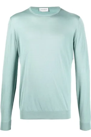 JOHN SMEDLEY Fine-knit cotton jumper