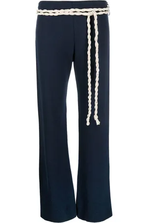 Rosie Assoulin Rope-detail straight trousers