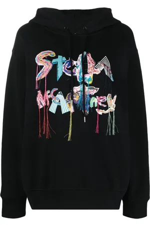 Stella McCartney Oversized logo-collage hoodie