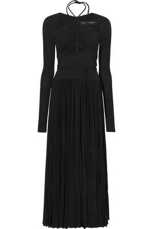 Proenza Schouler Pleated halter-neck jersey dress